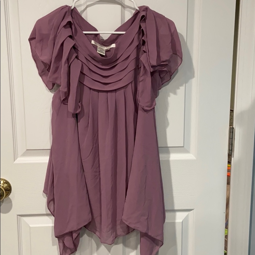Studio M purple dress top